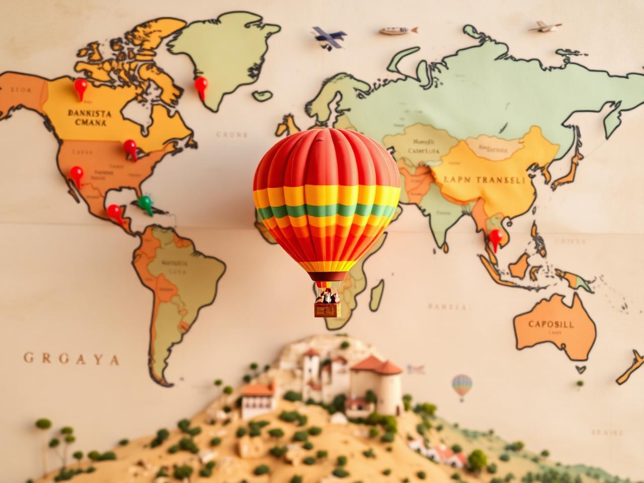 برنامج مخصص travel destination